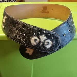 - Corral Brand-Small Leather hip belt